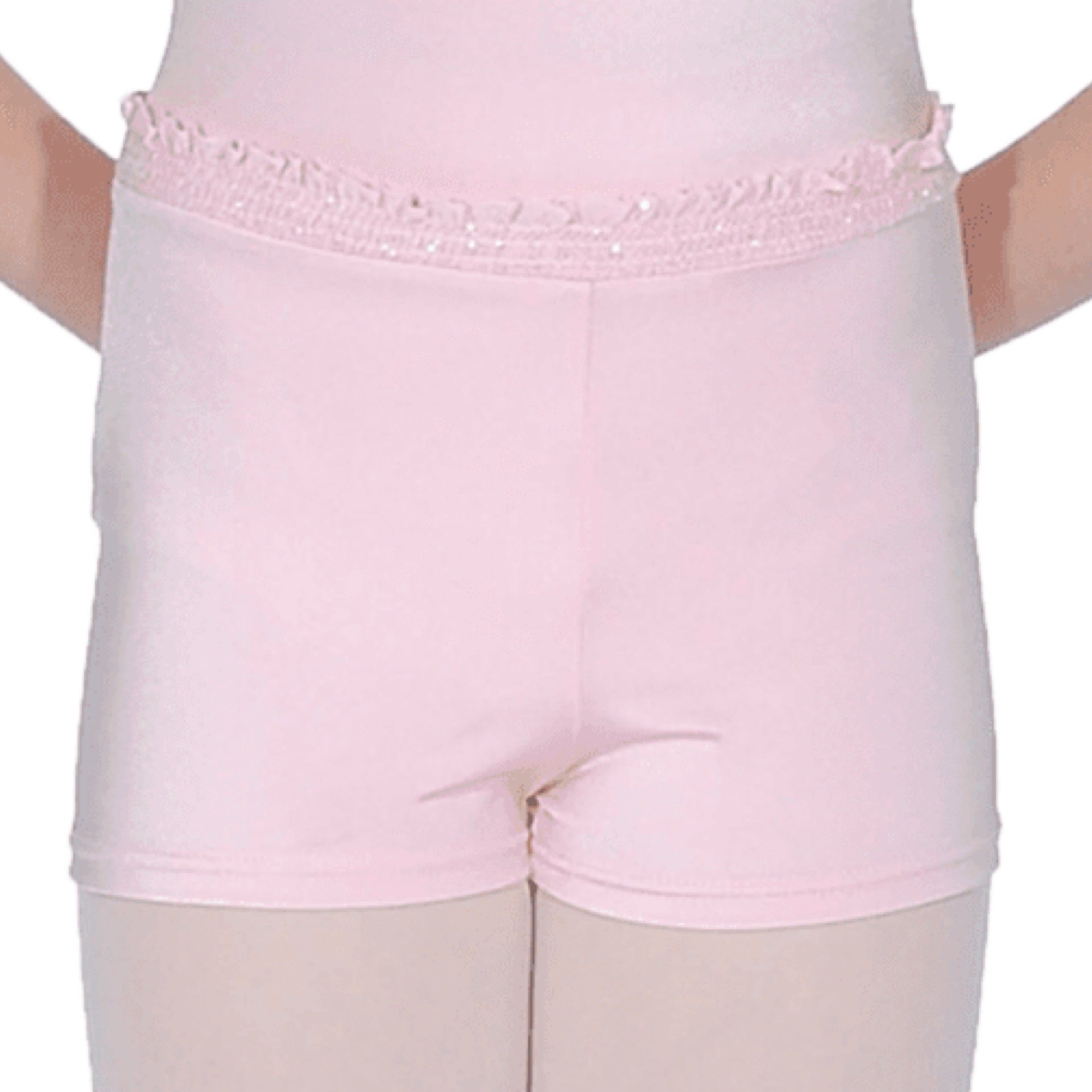 11496 Capezio Smocking Shorts The Dancewear Place