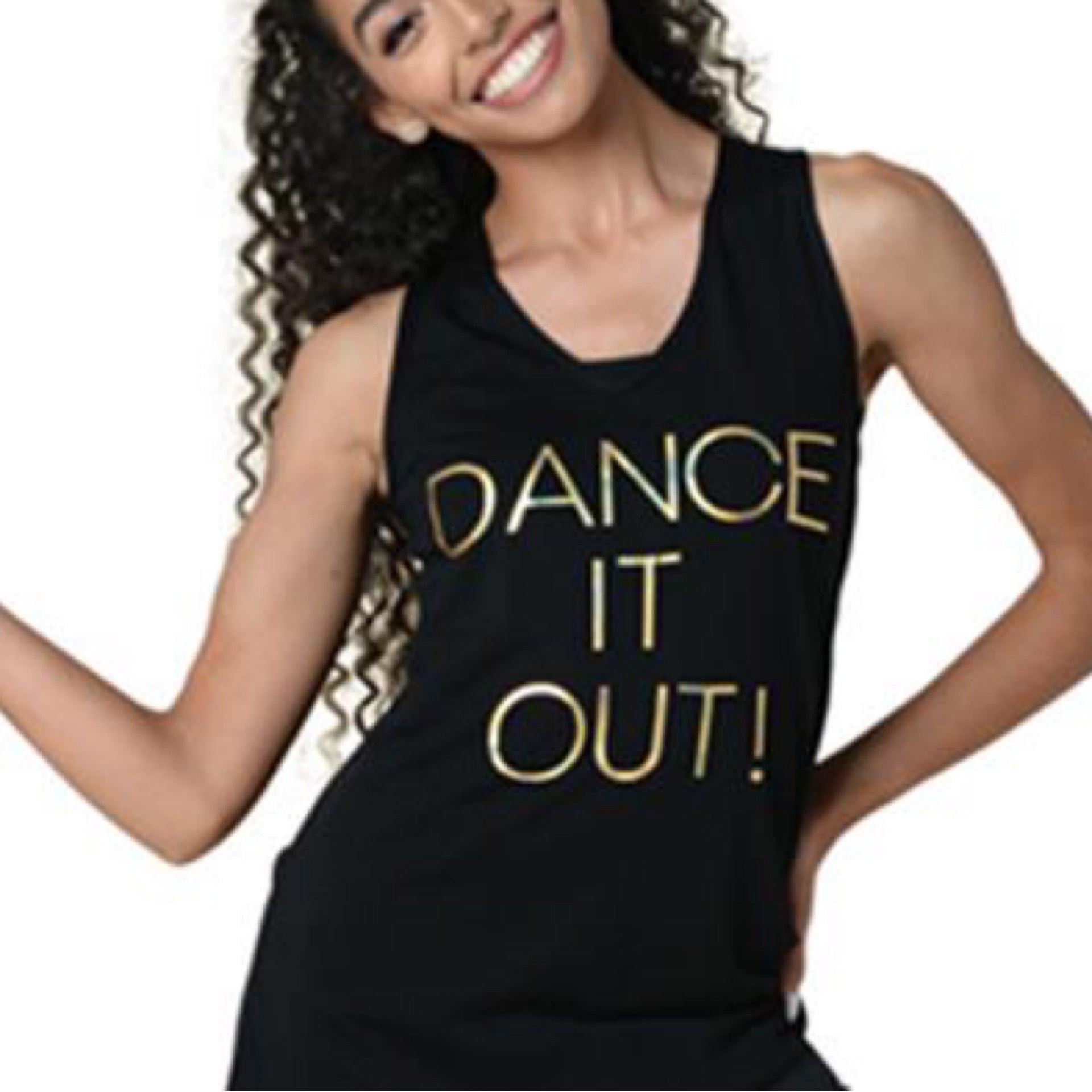 22302 Danz N Motion Dance It Out Tank The Dancewear Place 