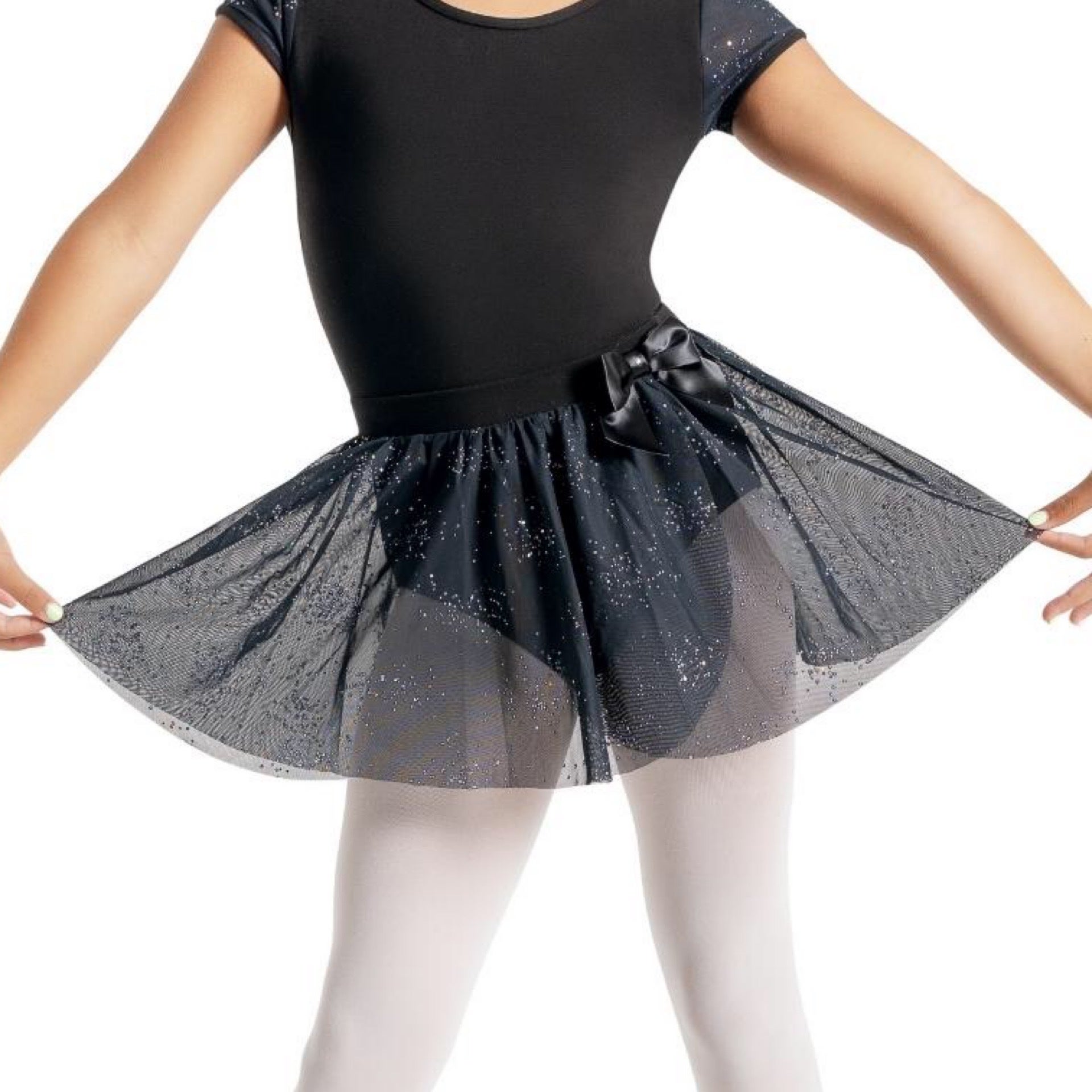 11887 Capezio Glitter Glam Pull On Skirt The Dancewear Place