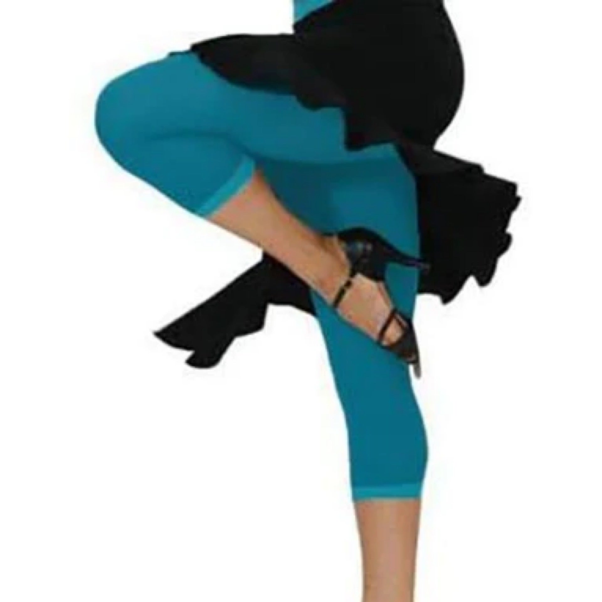 L201 Capezio Layers Capri Legging The Dancewear Place